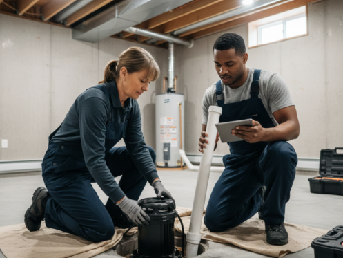 Sump Pump Installation