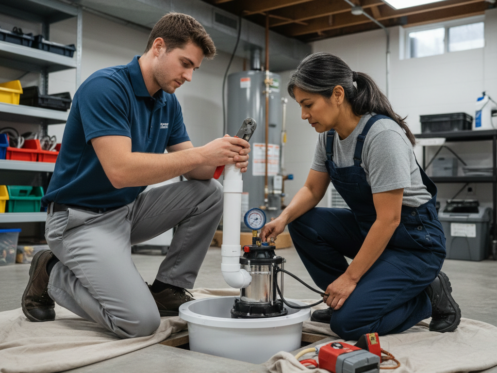 Sump Pump Installation
